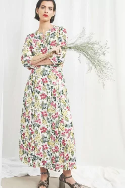 Women Seasalt Cornwall Lethlean Pleated Maxi Skirt