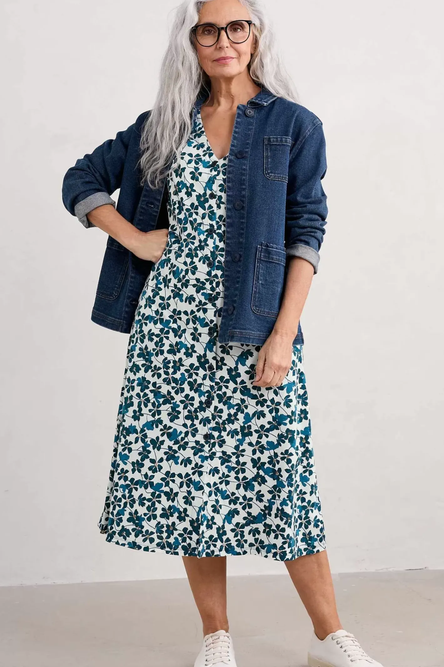 Women Seasalt Cornwall Lilian Tea Dress