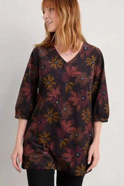 Women Seasalt Cornwall Loganberry Organic Cotton Tunic
