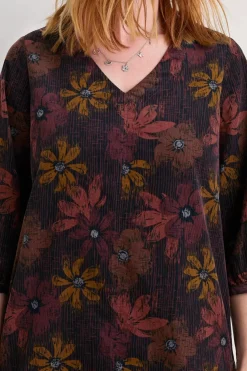 Women Seasalt Cornwall Loganberry Organic Cotton Tunic