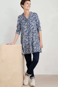 Women Seasalt Cornwall Long Sight Jersey Tunic