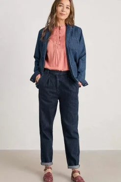 Women Seasalt Cornwall Marsland Denim Trousers