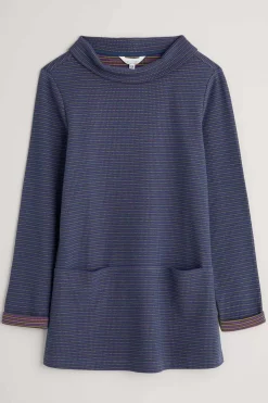 Women Seasalt Cornwall Mawgan Porth Jersey Tunic