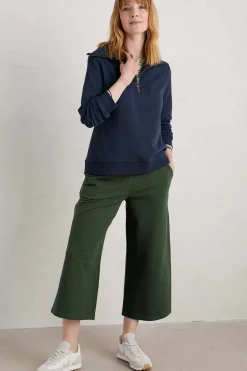 Women Seasalt Cornwall Meadow Stroll Wide Leg Trousers