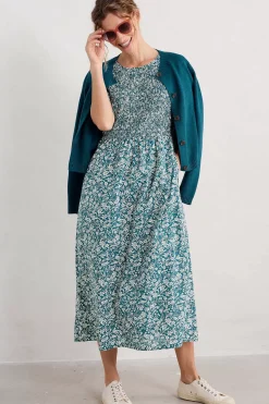 Women Seasalt Cornwall Meadowsweet Short Sleeve Dress