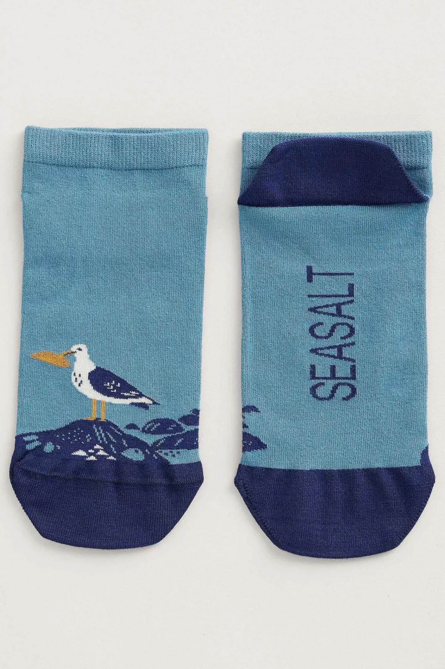 Men Seasalt Cornwall Men's Arty Trainer Socks