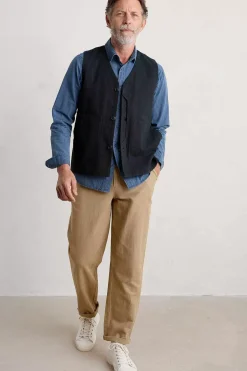 Men Seasalt Cornwall Men's Ayre Organic Cotton Shirt