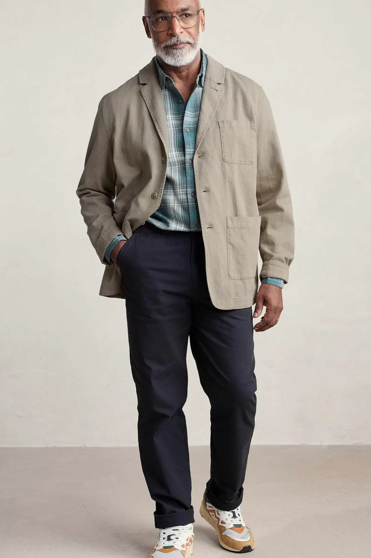 Men Seasalt Cornwall Men's Bowman Organic Cotton Trousers