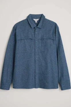 Men Seasalt Cornwall Men's Chandlery Flannel Overshirt