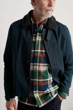 Men Seasalt Cornwall Men's Fathomer Checked Shirt