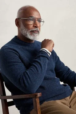 Men Seasalt Cornwall Men's Fitcher Knitted Jumper