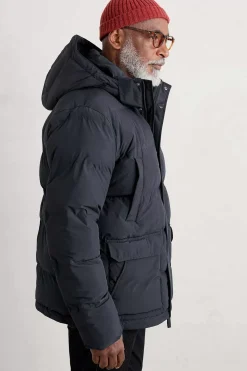 Men Seasalt Cornwall Men's Gatekeeper Waterproof Puffer Coat
