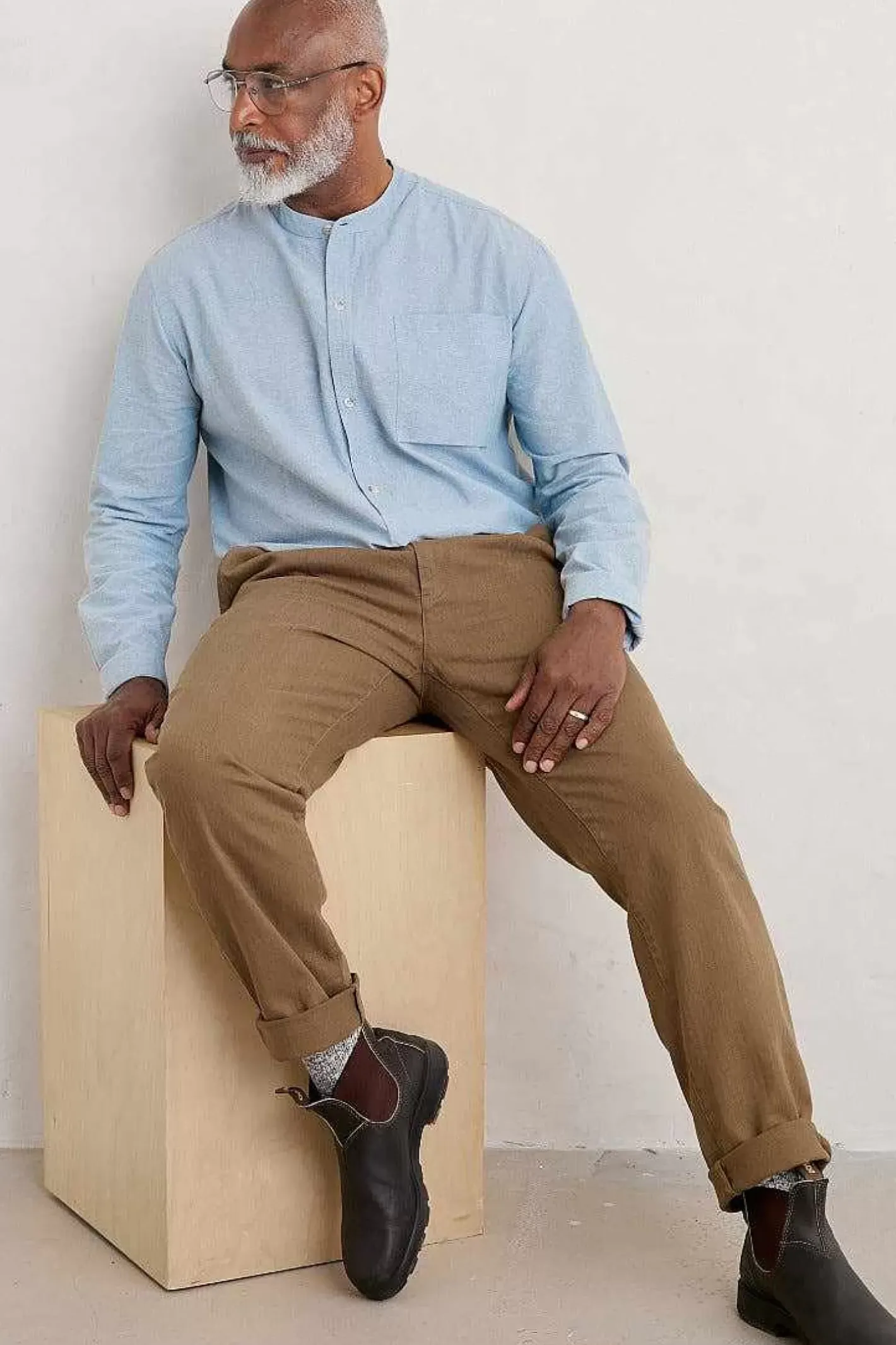 Men Seasalt Cornwall Men's Helmsman Trouser