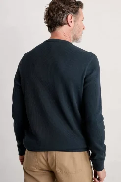 Men Seasalt Cornwall Men's Jackline Waffle Jersey Top
