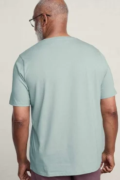 Men Seasalt Cornwall Men's Loggerhead Organic Cotton T-Shirt