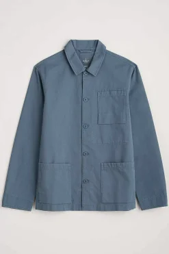 Men Seasalt Cornwall Men's Organic Cotton Canvas Tompot Jacket