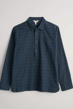 Men Seasalt Cornwall Men's Organic Cotton Thomas Street Shirt