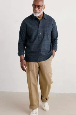 Men Seasalt Cornwall Men's Organic Cotton Thomas Street Shirt