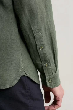 Men Seasalt Cornwall Men's Porlock Linen Shirt