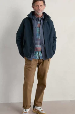 Men Seasalt Cornwall Men's Sea Edge Waterproof Coat