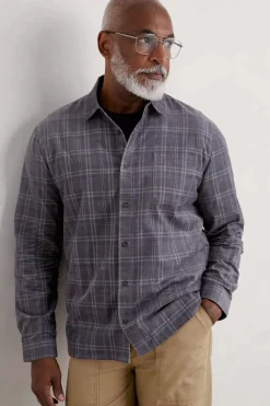 Men Seasalt Cornwall Men's Shoreman Cord Shirt