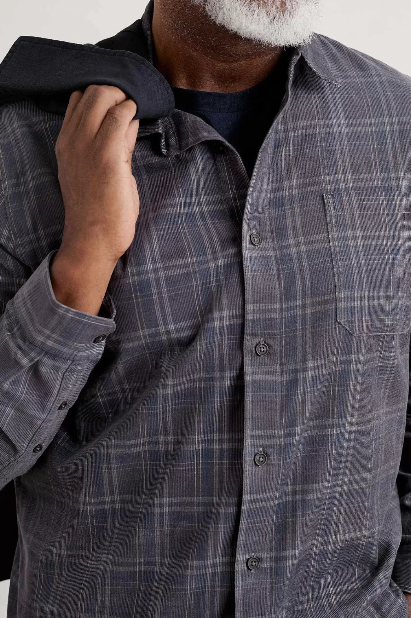 Men Seasalt Cornwall Men's Shoreman Cord Shirt