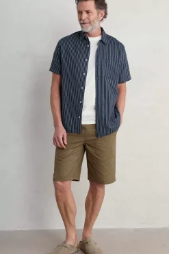 Men Seasalt Cornwall Men's Skylight Cave Short Sleeve Shirt