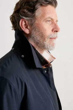 Men Seasalt Cornwall Men's Stone Wave Waterproof Coat