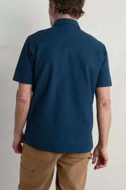 Men Seasalt Cornwall Men's Trewavas Short Sleeve Shirt (Gots)