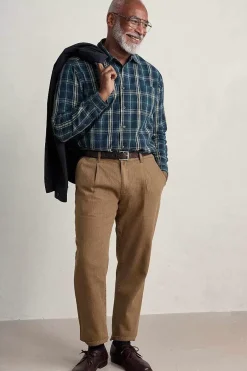 Men Seasalt Cornwall Men's Tristan Organic Cotton Shirt