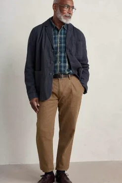 Men Seasalt Cornwall Men's Tristan Organic Cotton Shirt