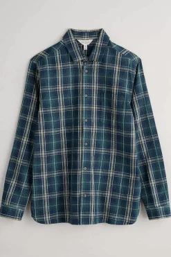 Men Seasalt Cornwall Men's Tristan Organic Cotton Shirt