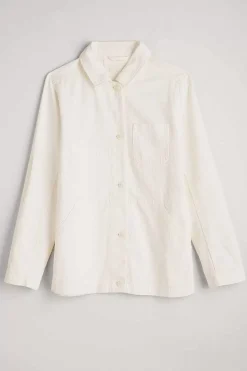 Women Seasalt Cornwall Nancothan Long Organic Cotton Jacket