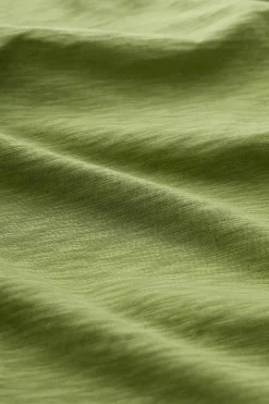 Women Seasalt Cornwall Owles Point Short Sleeve V-Neck Jersey Shirt