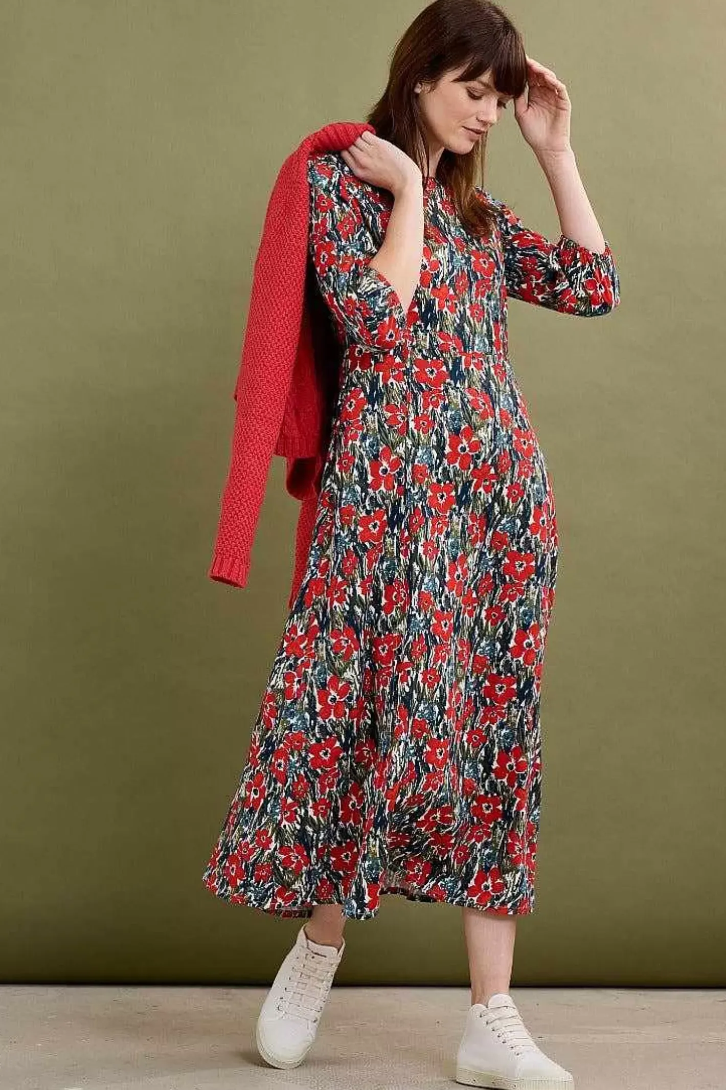 Women Seasalt Cornwall Pellar Floral Dress