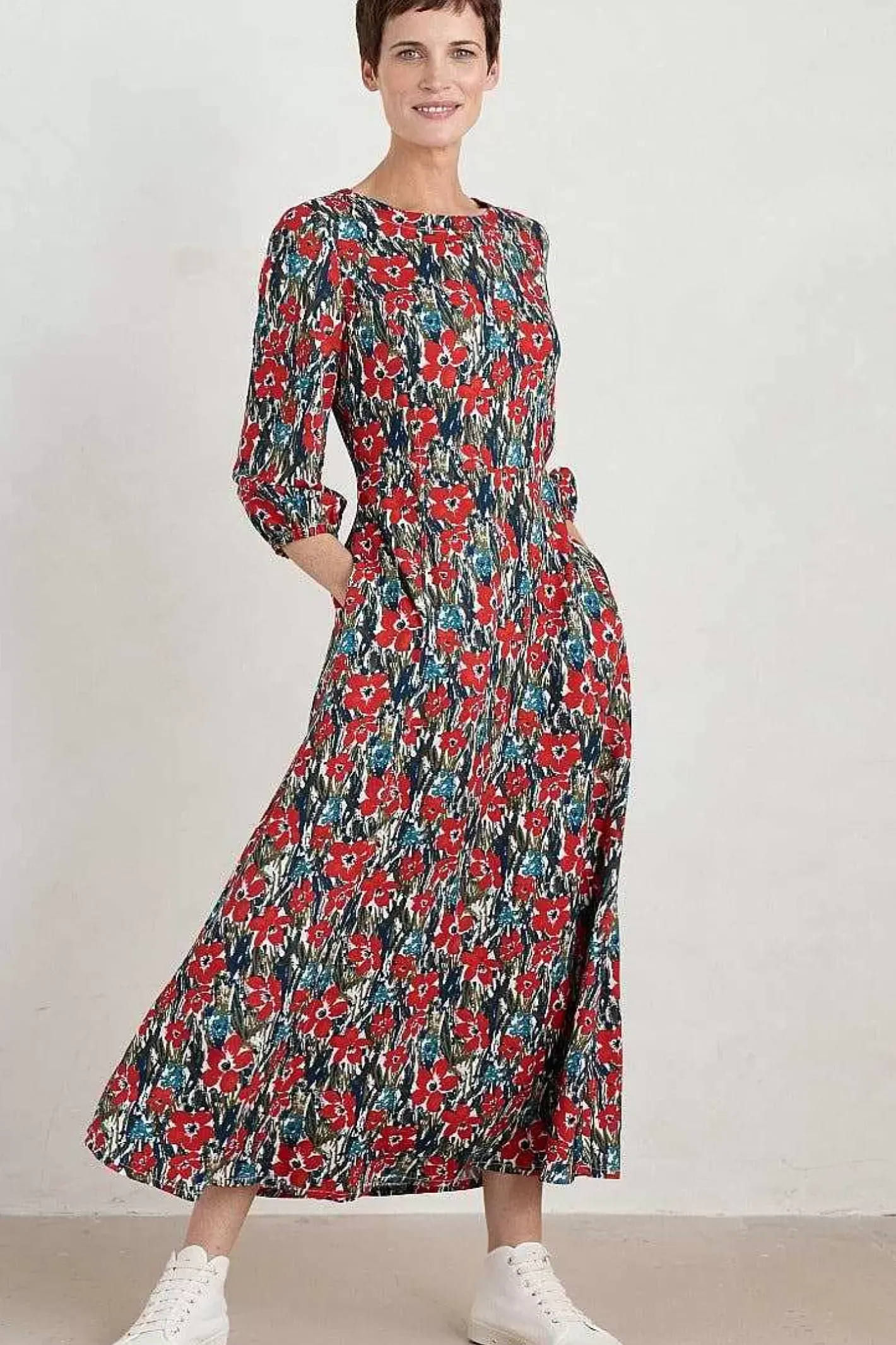 Women Seasalt Cornwall Pellar Floral Dress