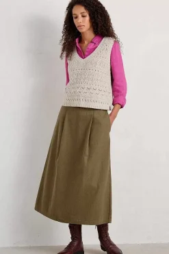 Women Seasalt Cornwall Penjerrick Midi Skirt