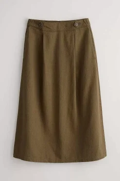 Women Seasalt Cornwall Penjerrick Midi Skirt