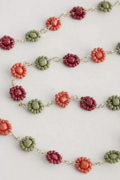 Women Seasalt Cornwall Polyantha Floral Bead Necklace