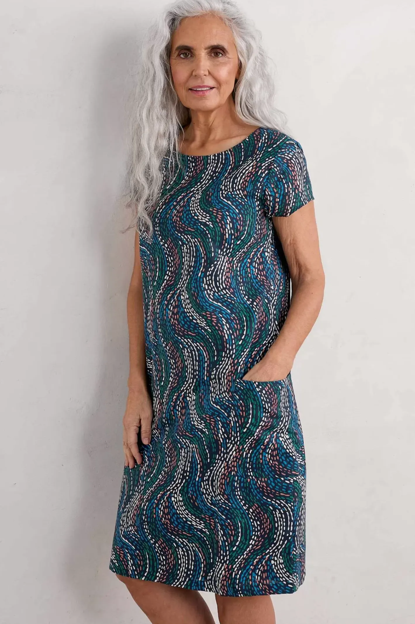 Women Seasalt Cornwall River Cove Shift Dress