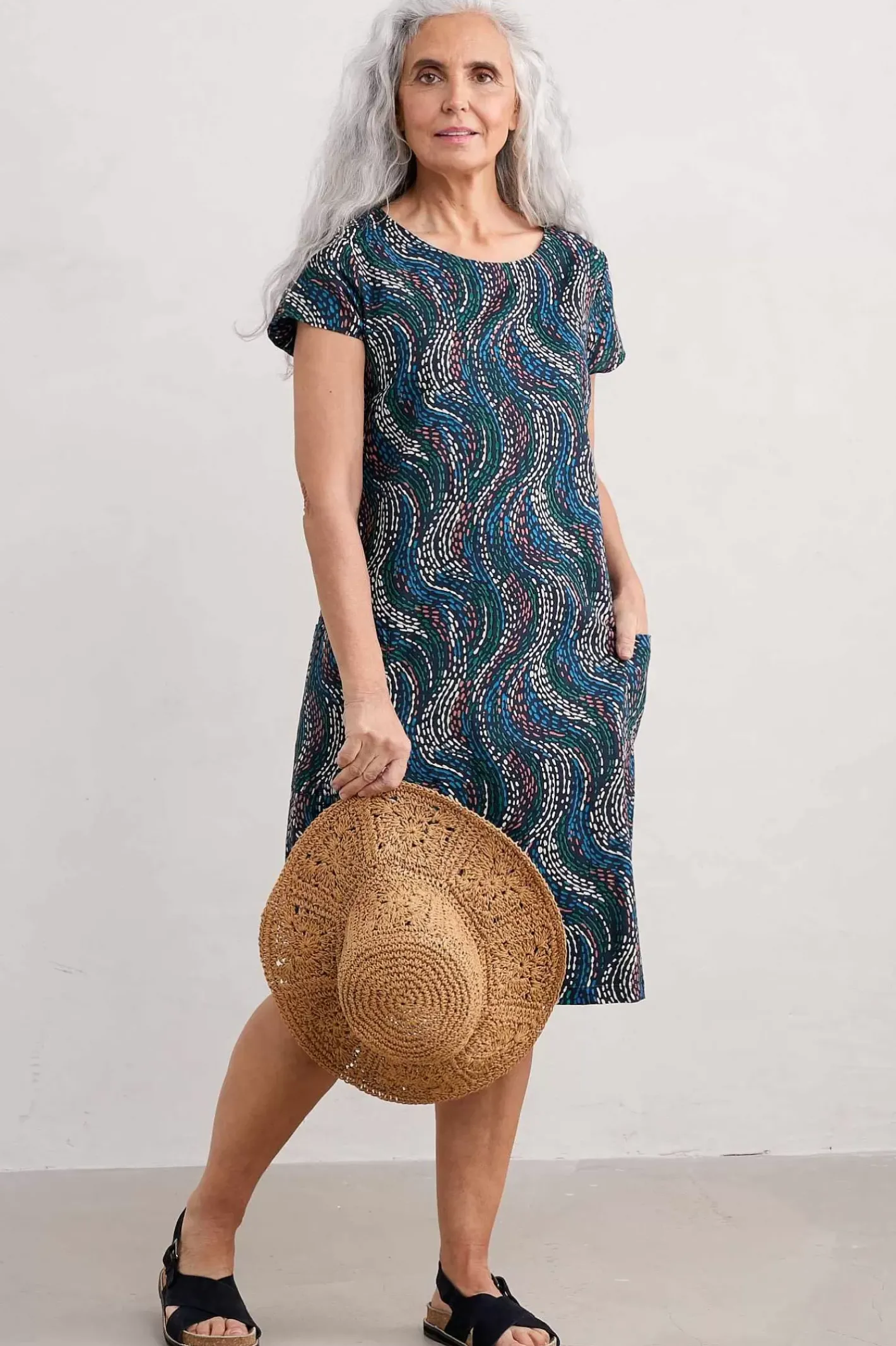 Women Seasalt Cornwall River Cove Shift Dress