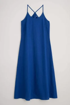 Women Seasalt Cornwall River Fowey Sleeveless Linen Dress