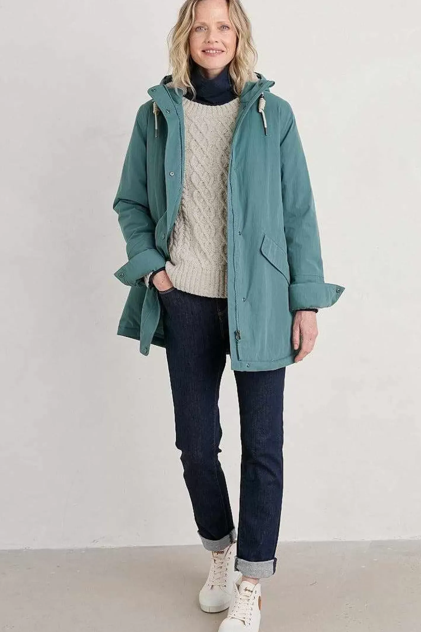 Women Seasalt Cornwall River Sea Waterproof Coat