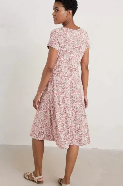 Women Seasalt Cornwall Riviera Fit-And-Flare Jersey Dress
