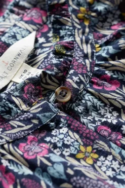 Women Seasalt Cornwall Sea Flow Printed Top