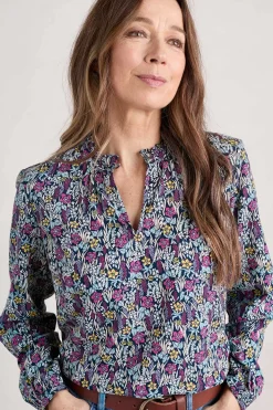 Women Seasalt Cornwall Sea Flow Printed Top