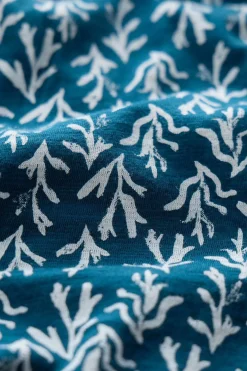 Women Seasalt Cornwall Sea Mirror Jersey Dress With Short Sleeves