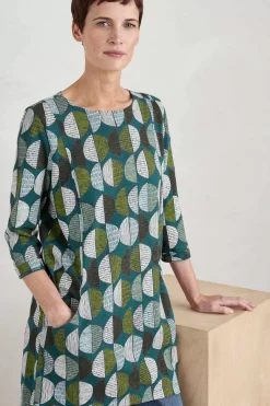 Women Seasalt Cornwall Shore Foraging Printed Tunic (Gots)