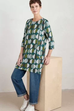 Women Seasalt Cornwall Shore Foraging Printed Tunic (Gots)