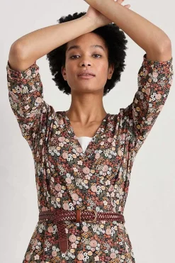 Women Seasalt Cornwall Sowena Jersey Wrap Dress